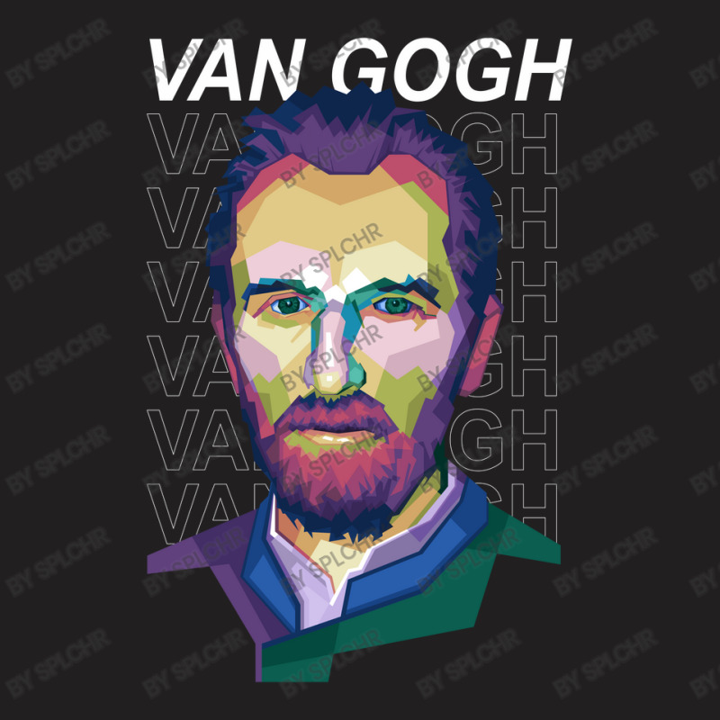 Van Gogh Pop Art Wpap T-shirt | Artistshot