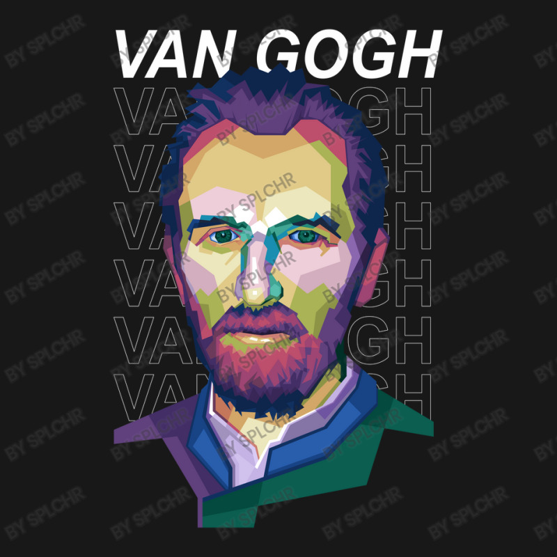 Van Gogh Pop Art Wpap Flannel Shirt | Artistshot