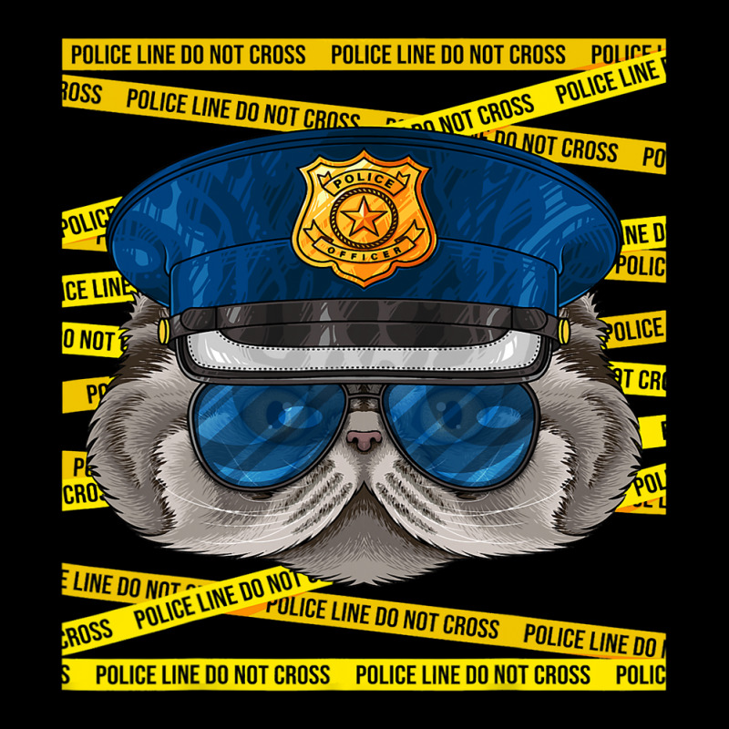 Persian Police Officer Policeman Funny Police Cat Zipper Hoodie | Artistshot