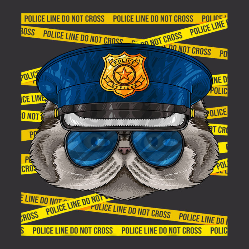 Persian Police Officer Policeman Funny Police Cat Vintage Hoodie | Artistshot