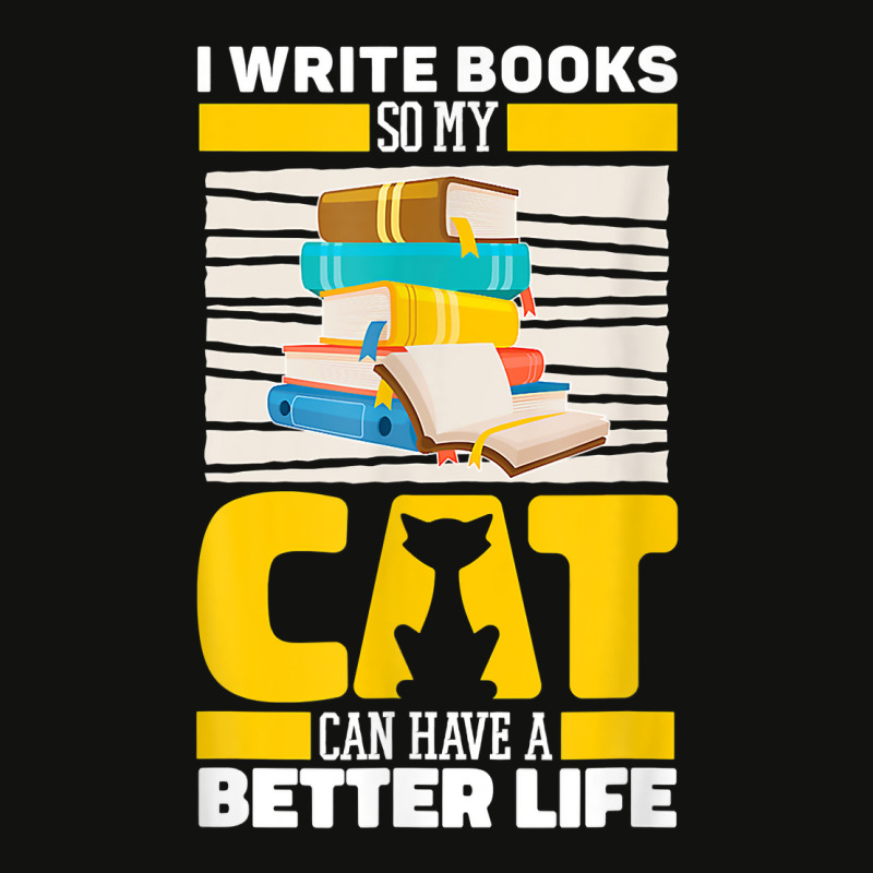 Author Cat Book Poetry Novelist Writer T Shirt Scorecard Crop Tee by latodorjnb | Artistshot