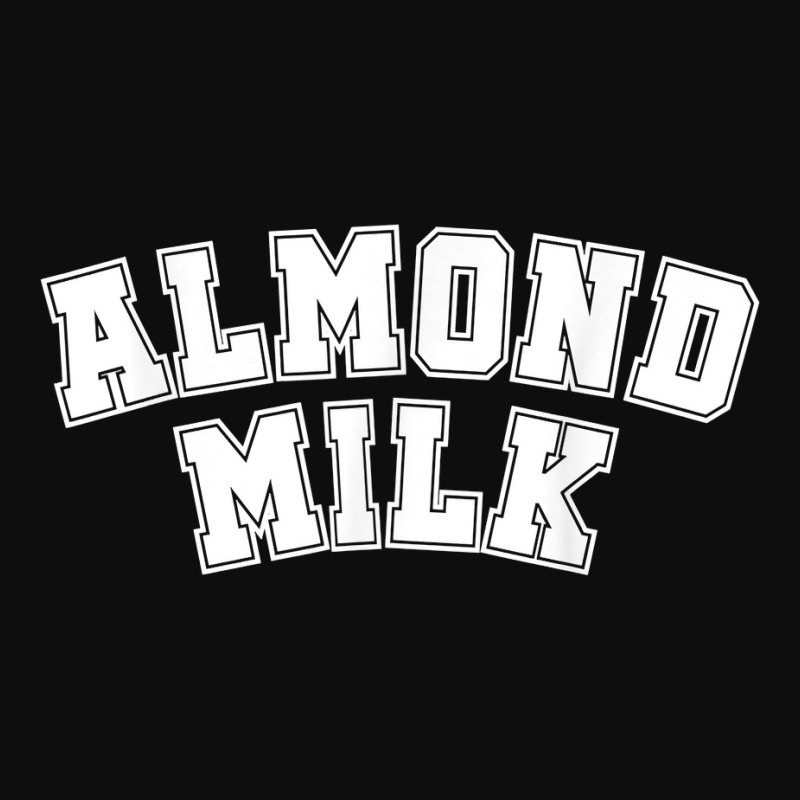 Almond Milk Retro Sports Arch Almond Milk T Shirt Crop Top by lugarffflemmb | Artistshot