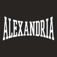 Alexandria Arch Vintage University Alumni Style T Shirt Ladies Fitted T-shirt | Artistshot