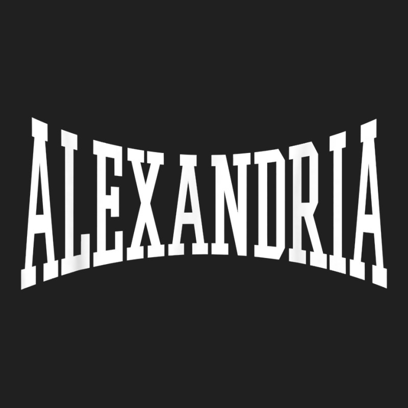 Alexandria Arch Vintage University Alumni Style T Shirt Ladies Polo Shirt by simonettemjnn | Artistshot