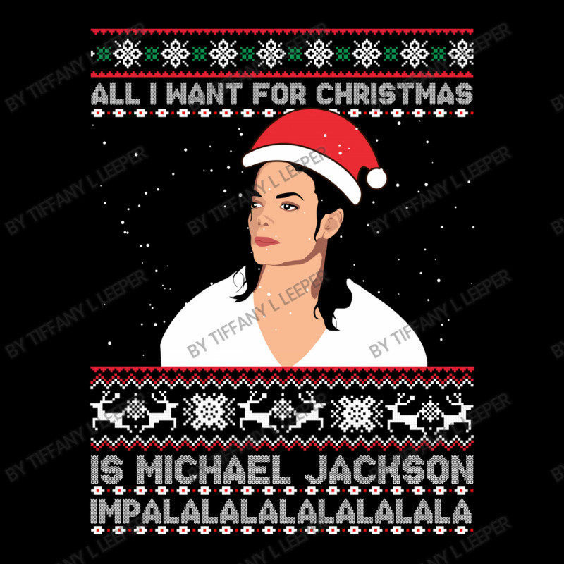 Michael Jackson Christmas V-neck Tee | Artistshot