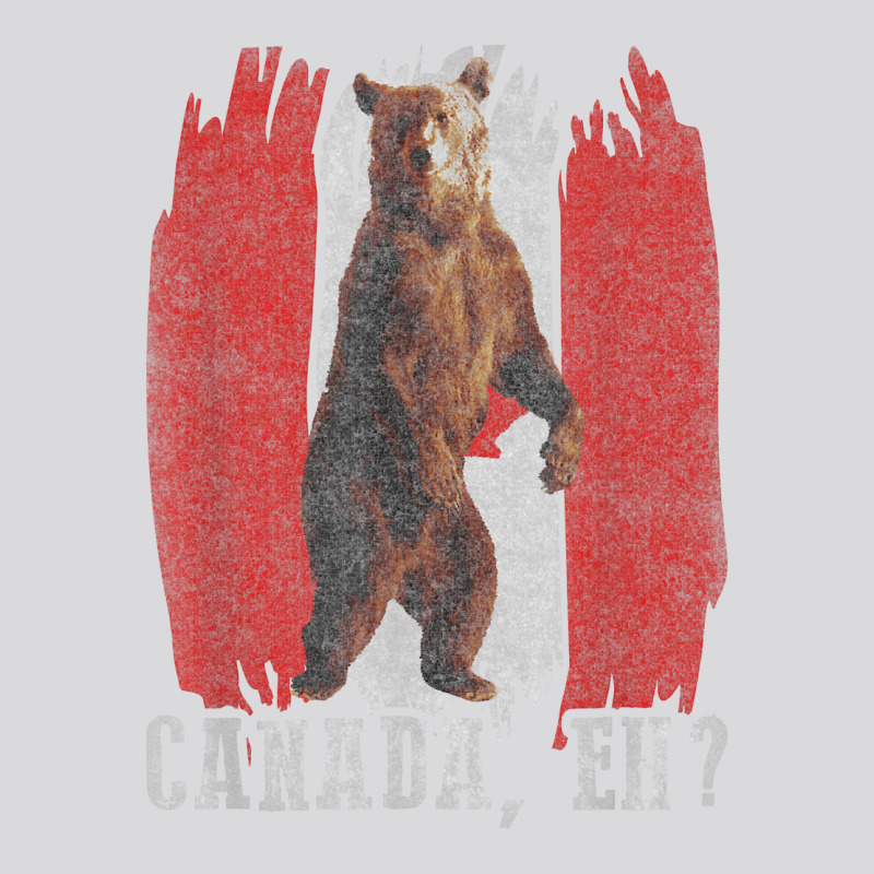 Canada Eh Grizzly Bear Canadian Flag Canada Day T Shirt Women's Triblend Scoop T-shirt by mal1o2poncio | Artistshot