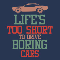 Life's Too Short To Drive Boring Cars Men Denim Jacket | Artistshot