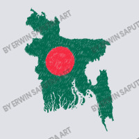 Bangladesh Map Flag Drawing Line Art Bucket Hat | Artistshot