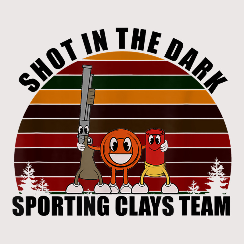 Clay Pigeon Clays Team Shot In The Dark Sporting Clays T Shirt Pocket T-shirt | Artistshot