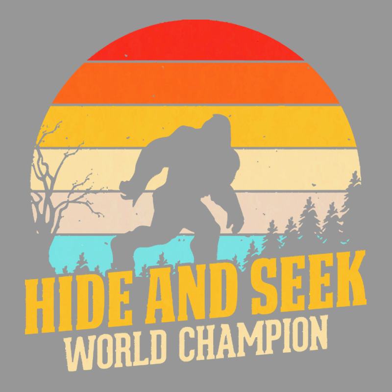 Bigfoot T  Shirt Retro Bigfoot Hide & Seek World Champion 3 Women's V-Neck T-Shirt by dmorissette903 | Artistshot