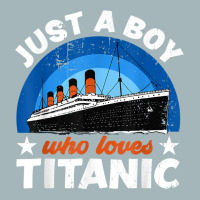 For Boys Who Just Love The Rms Titanic T Shirt Unisex Sherpa-lined Denim Jacket | Artistshot