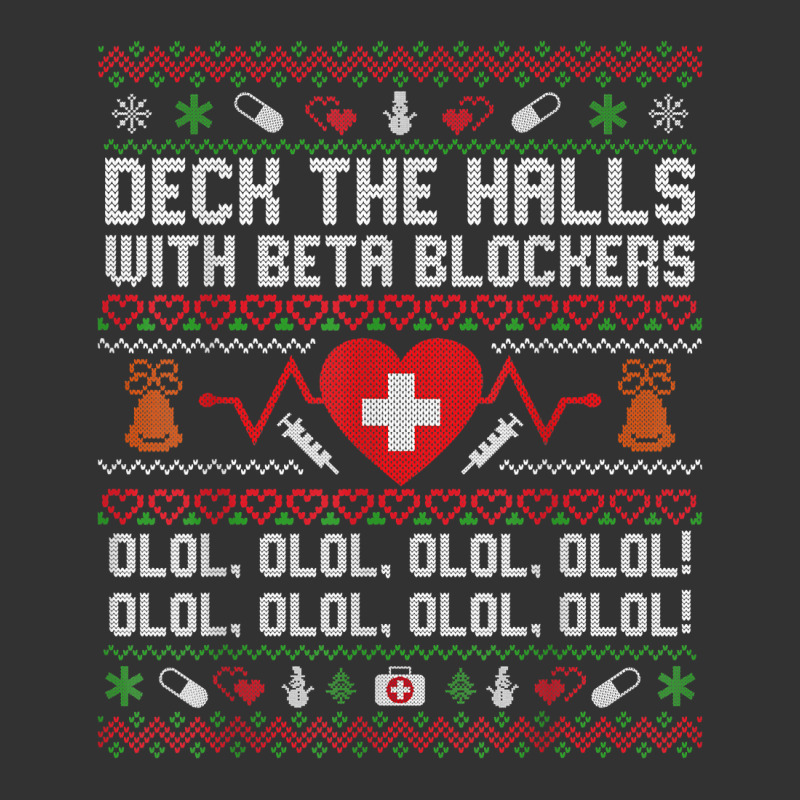 Deck The Halls Beta Blockers Nurse Ugly Christmas T Shirt Baby Bodysuit by annalfreddr3 | Artistshot