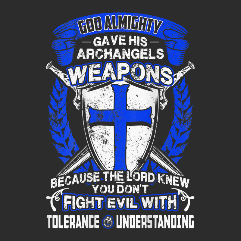 Don't Fight Evil With Tolerance And Understanding Crusader T Shirt Exclusive T-shirt | Artistshot