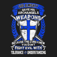 Don't Fight Evil With Tolerance And Understanding Crusader T Shirt Classic T-shirt | Artistshot