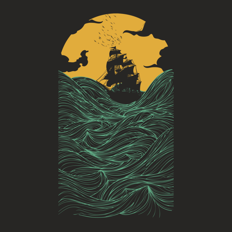 High Seas Ladies Fitted T-Shirt by Sebasebi | Artistshot