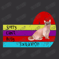 Tonkinese Cat Sorry Cant Busy Vintage Short | Artistshot