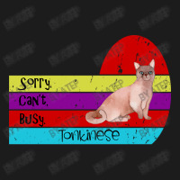 Tonkinese Cat Sorry Cant Busy Hoodie & Jogger Set | Artistshot