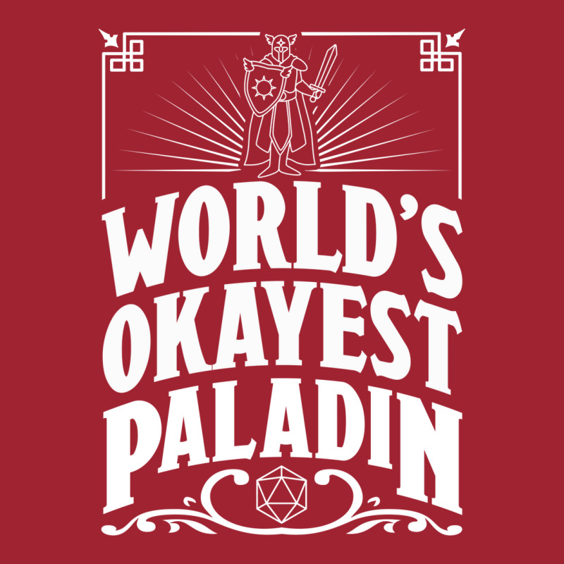 D&d Worlds Okayest Paladin Long Sleeve Shirts | Artistshot