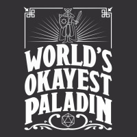 D&d Worlds Okayest Paladin Vintage Hoodie | Artistshot