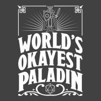 D&d Worlds Okayest Paladin Vintage T-shirt | Artistshot