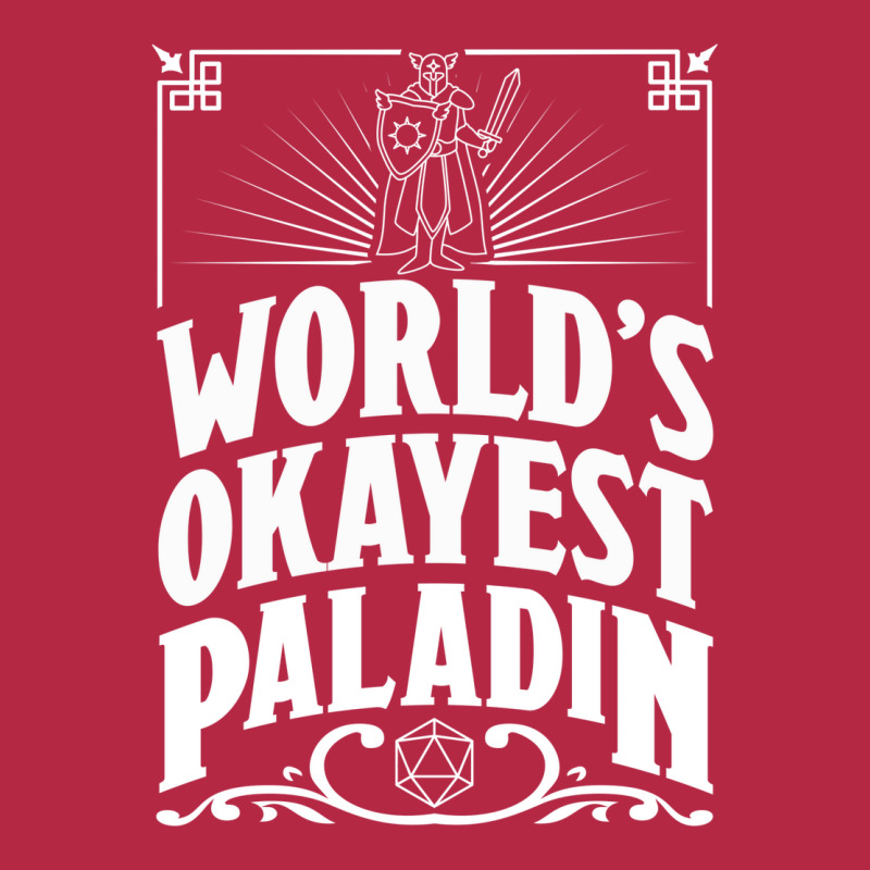 D&d Worlds Okayest Paladin Champion Hoodie | Artistshot