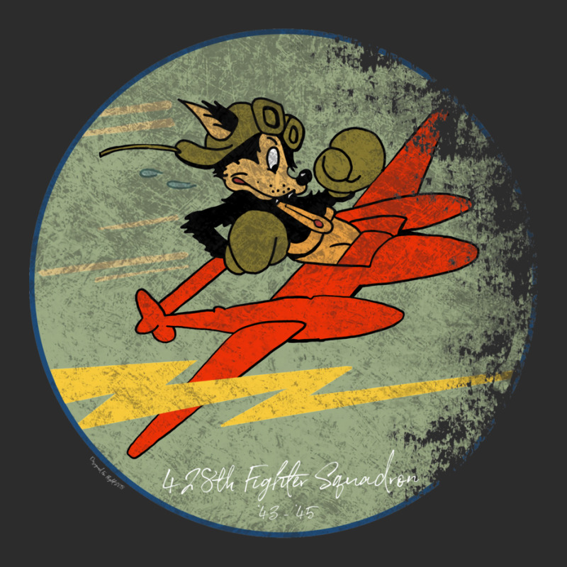 428th Fighter Squadron Vintage Wwii Patch Vintage Distressed Design Exclusive T-shirt by ruprairosittp | Artistshot