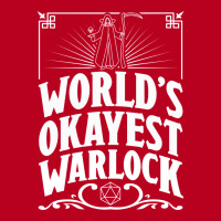 D&d Worlds Okayest Warlock Classic T-shirt | Artistshot