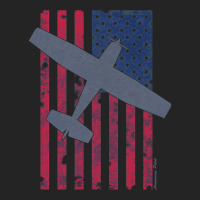 American Pilots Series  Skyhawk & Old Glory 3/4 Sleeve Shirt | Artistshot