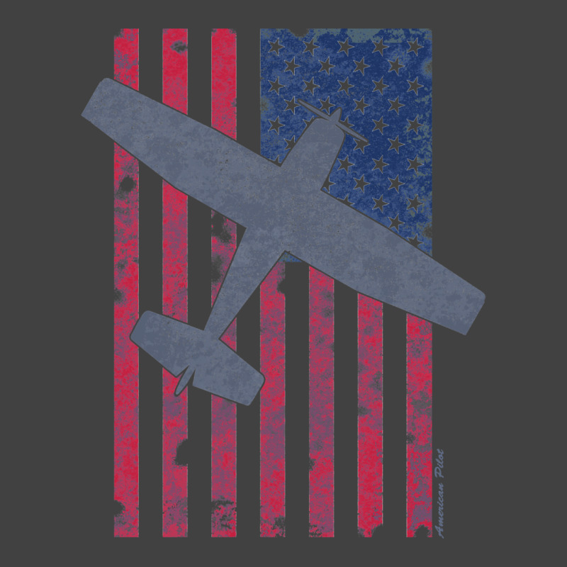 American Pilots Series  Skyhawk & Old Glory Vintage T-Shirt by ghanimshorgok | Artistshot