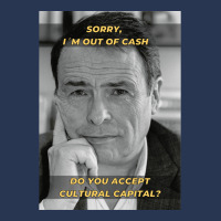 Pierre Bourdieu Cultural Capital Sociology Meme Men Denim Jacket | Artistshot