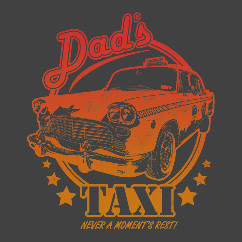 Dad's Taxi   Redyellow Gradient Vintage T-shirt | Artistshot