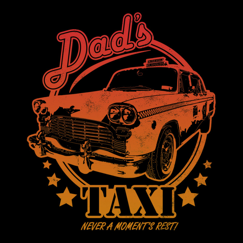 Dad's Taxi   Redyellow Gradient Fleece Short | Artistshot