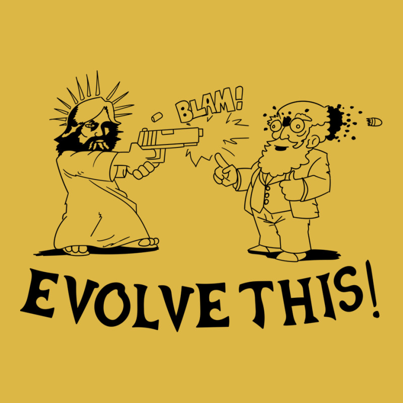 Jesus And Darwin   Evolve This Classic T-shirt by legohtashyap | Artistshot