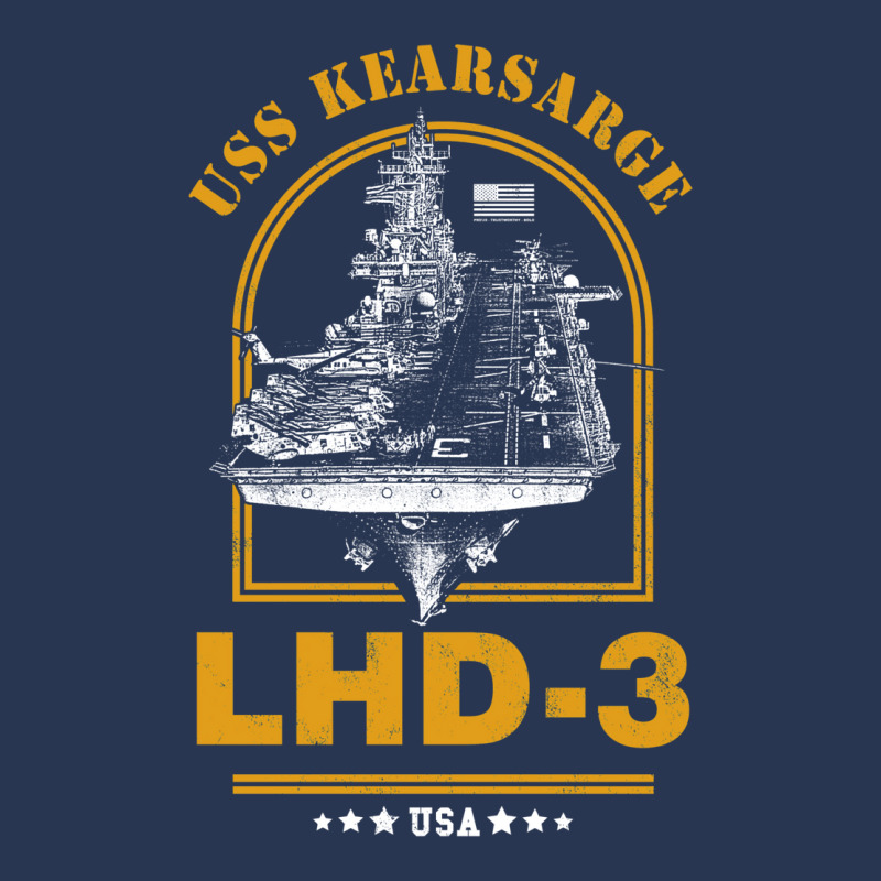 Lhd 3 Uss Kearsarge 1 Men Denim Jacket by huchakmiezisi | Artistshot