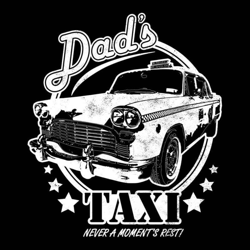 Dad's Taxi   White Men's Long Sleeve Pajama Set | Artistshot