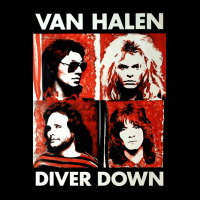 Pretty Perfect Combination In Music Diver Down Halen Retro 1 Adjustable Cap | Artistshot