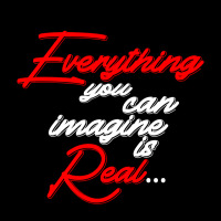 Everything You Can Imagine Is Real For Dark Zipper Hoodie | Artistshot