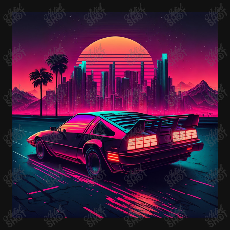 Car Retro Synthwave Graphic T-shirt by Agus Creative | Artistshot