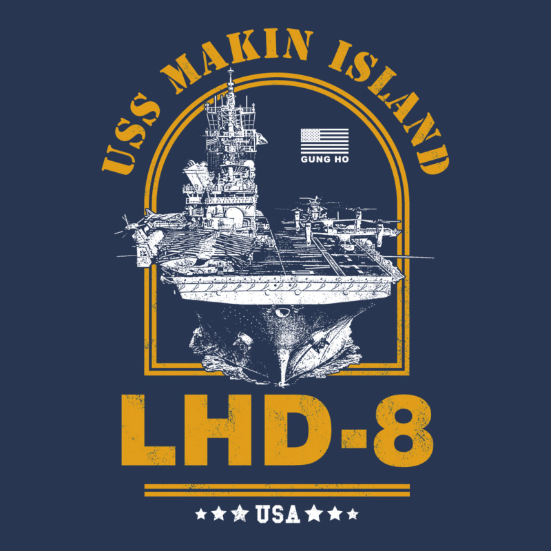 Lhd 8 Uss Makin Island Men Denim Jacket by huchakmiezisi | Artistshot