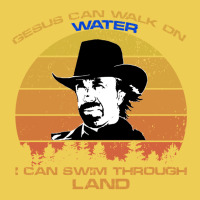 Chuck Norris  Walker Texas Ranger Funny T Shirt  Gesus Can Walk On Wat Ornament | Artistshot