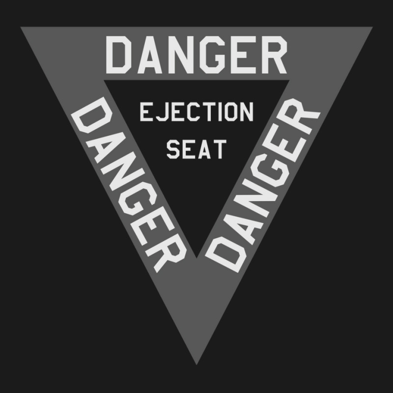 Danger Ejection Seat Airplane Decal Design Full-length Apron | Artistshot