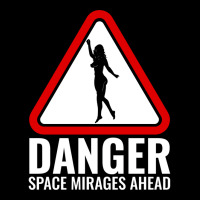 Danger Space Mirages Ahead Men's 3/4 Sleeve Pajama Set | Artistshot