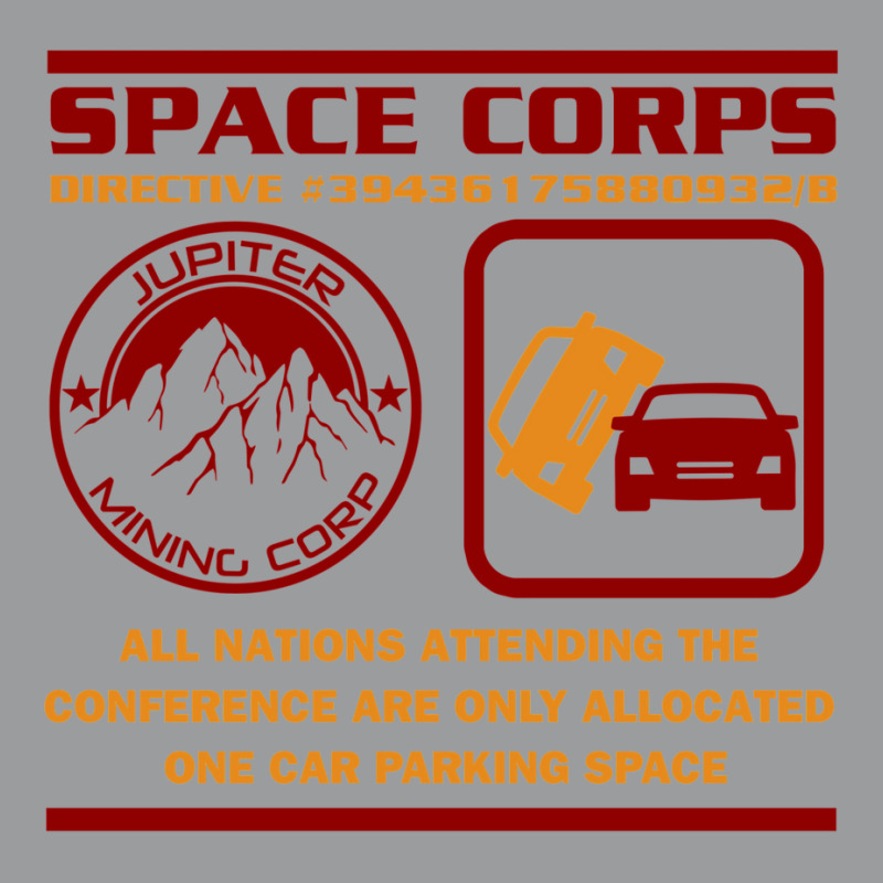 Jmc Space Corps Directive 39436175880932b Parking Space Classic T-shirt by legohtashyap | Artistshot