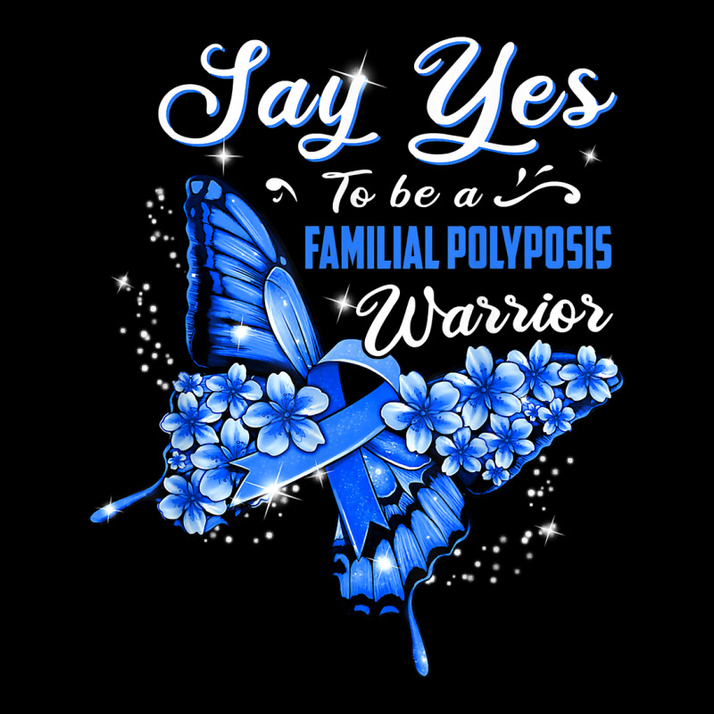 Familial Polyposis Warrior Blue Butterfly Womens T Shirt Fleece Short | Artistshot