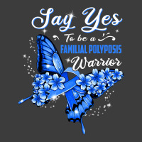 Familial Polyposis Warrior Blue Butterfly Womens T Shirt Men's Polo Shirt | Artistshot