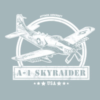 A 1 Skyraider Aircraft Unisex Sherpa-lined Denim Jacket | Artistshot