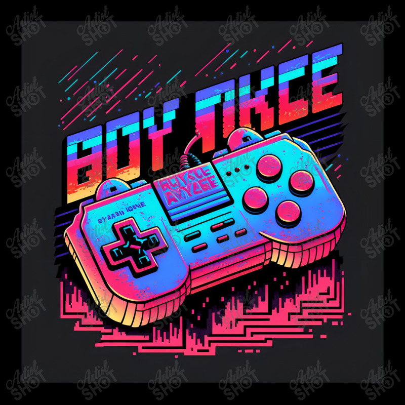 Gaming Retro Synthwave Long Sleeve Shirts by Agus Creative | Artistshot