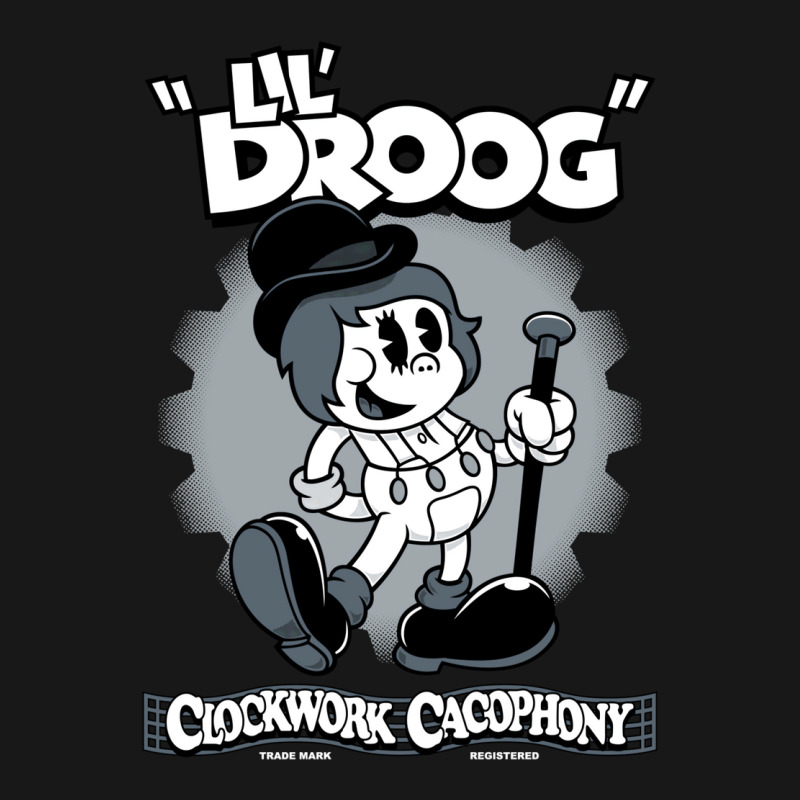 Lil Droog   Vintage Cartoon Rubberhose Clockwork Flannel Shirt by huchakmiezisi | Artistshot