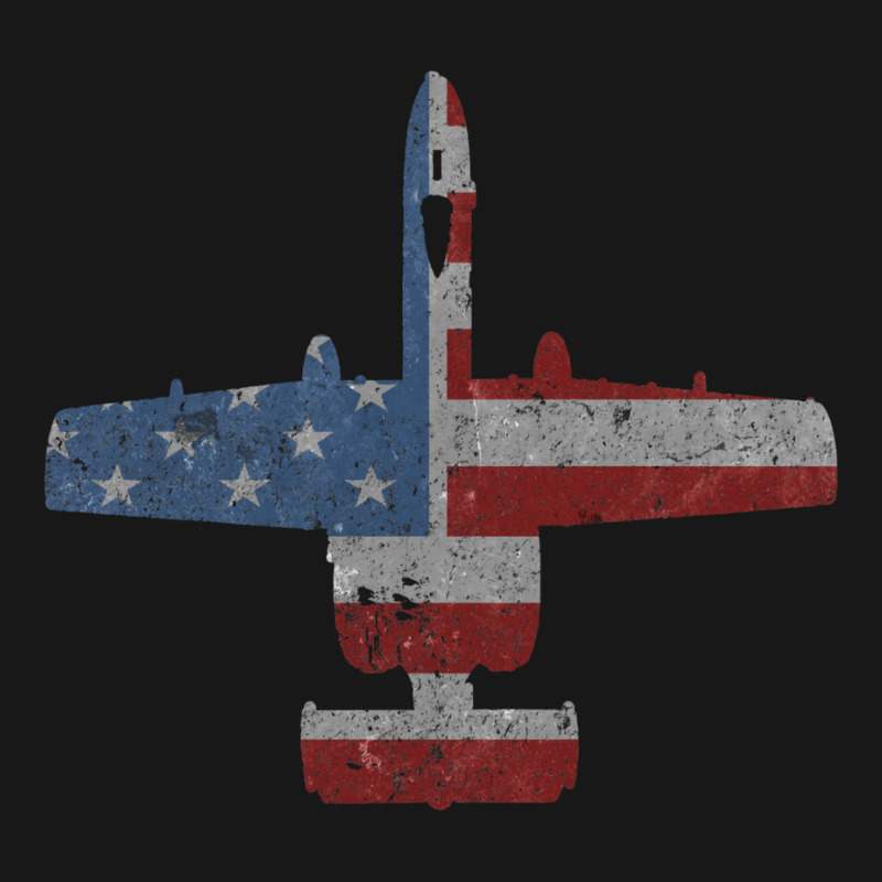 A 10 Warthog Airplane American Flag Design Flannel Shirt by ruprairosittp | Artistshot