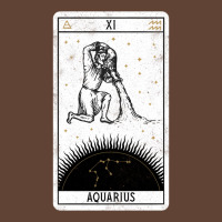 Aquarius Distressed Goth Tarot Zodiac Sign T-shirt | Artistshot